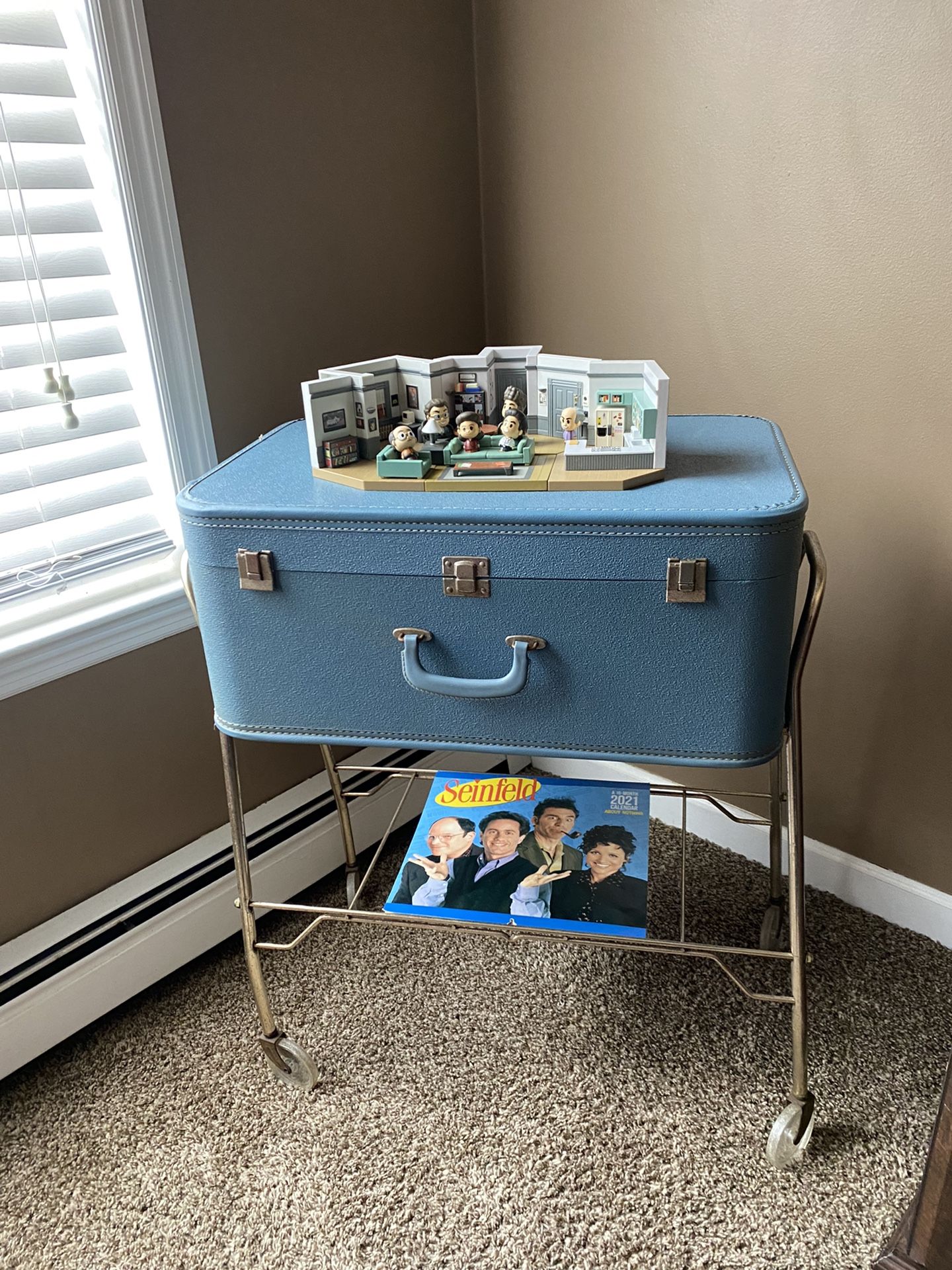 Mid Century Vintage Suitcase Table