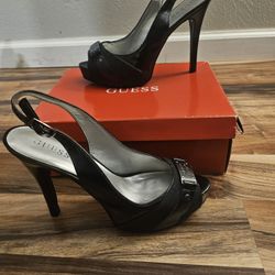 Black Guess Heels