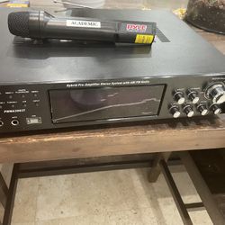 Pyle Hibrid Pre Amplifier Stereo 