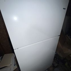 Whirlpool Fridge, Near Mint, Used In garage