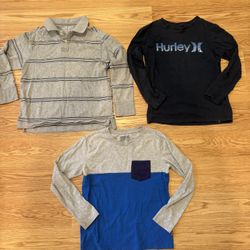 Boys Shirts Lot Size 10-12