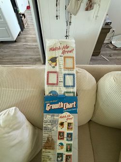 Growth Chart with Picture Frames