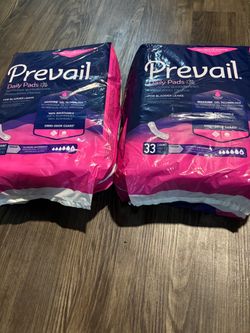 Prevail Daily Pads for Bladder Leaks – 2 Packs