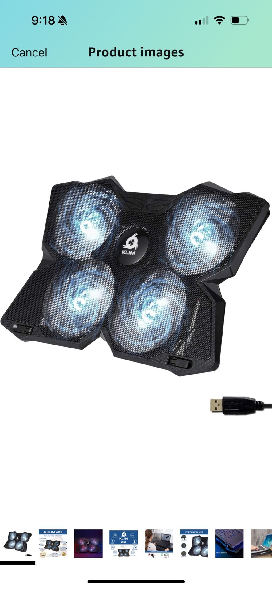 Laptop cooling pad