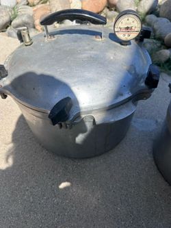 Vintage pressure cooker