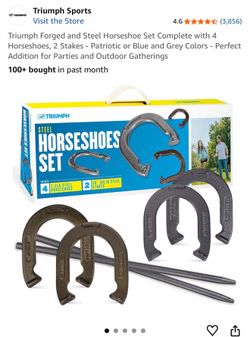 TRIUMPH STEEL horseshoes set