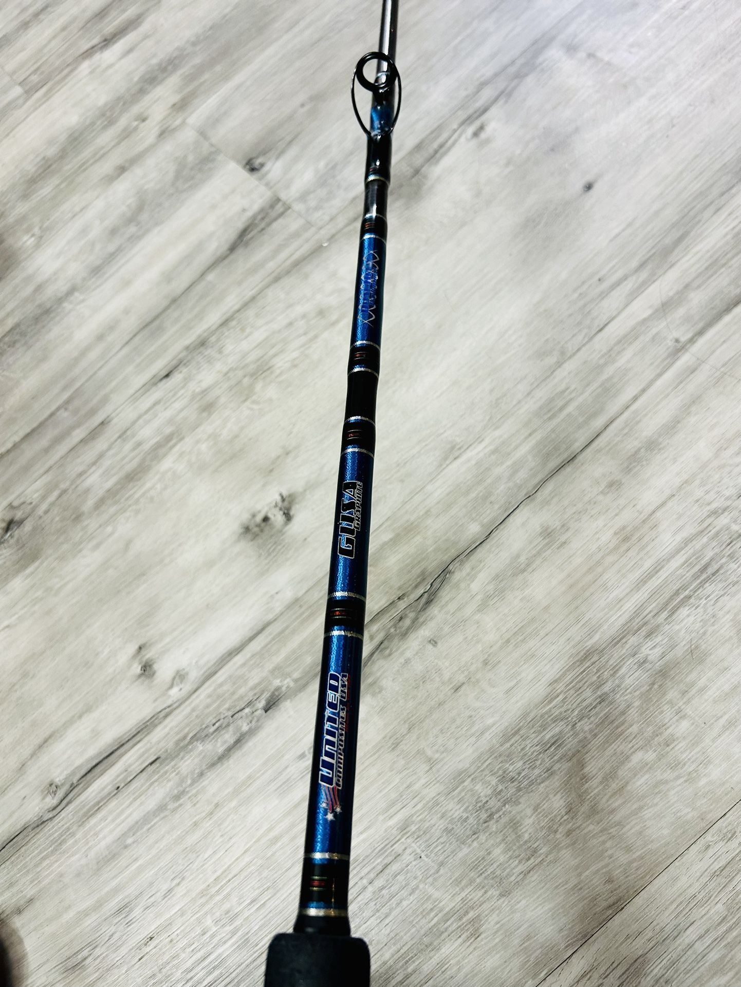 United Composites Dual Helix RUS76HP fishing rod like new $400