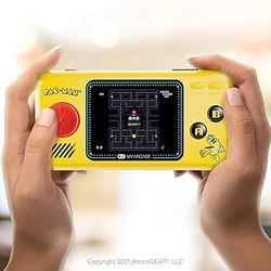 My Arcade Pocket Player PRO Portable Gaming System. This officially licensed handheld device allows users to play the classic Pac-Man arcade g