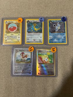 Vintage Pokemon Cards