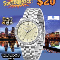 Invicta Specialty Men's Watch - 40mm, Steel (69217)