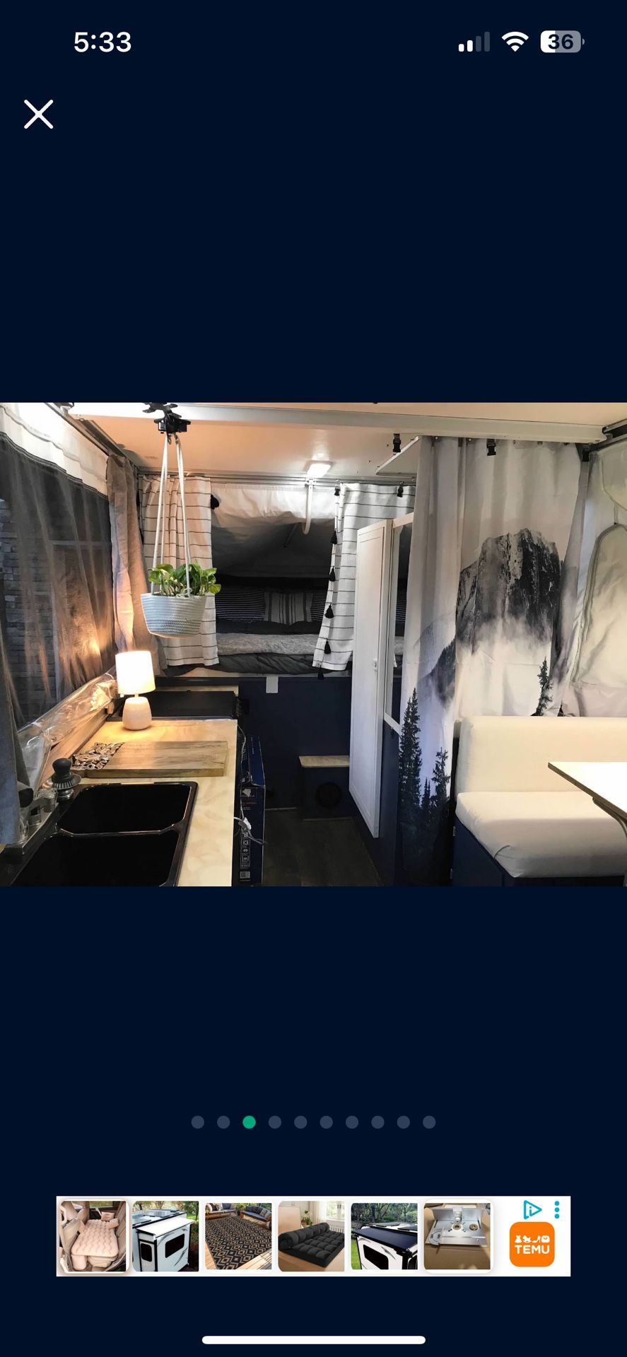 ******* Gorgeous Completely Redone******2009 Fleetwood Niagara Pop Camper/trailer