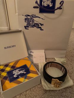 Burberry Men’s Reversable Belt