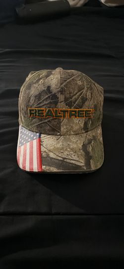 Realtree Camo Hat w/ American Flag Brim 🇺🇸 Hunting Style