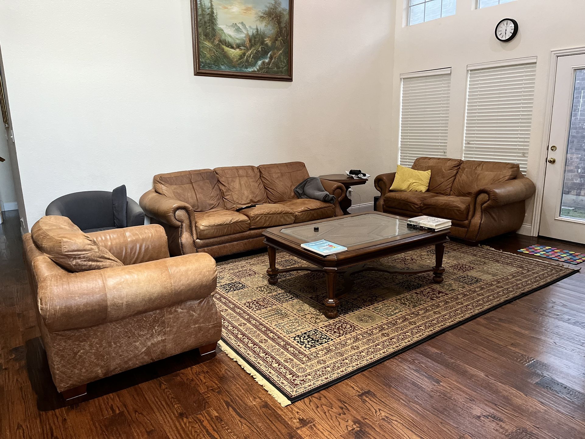 Sofa Set + Center Table