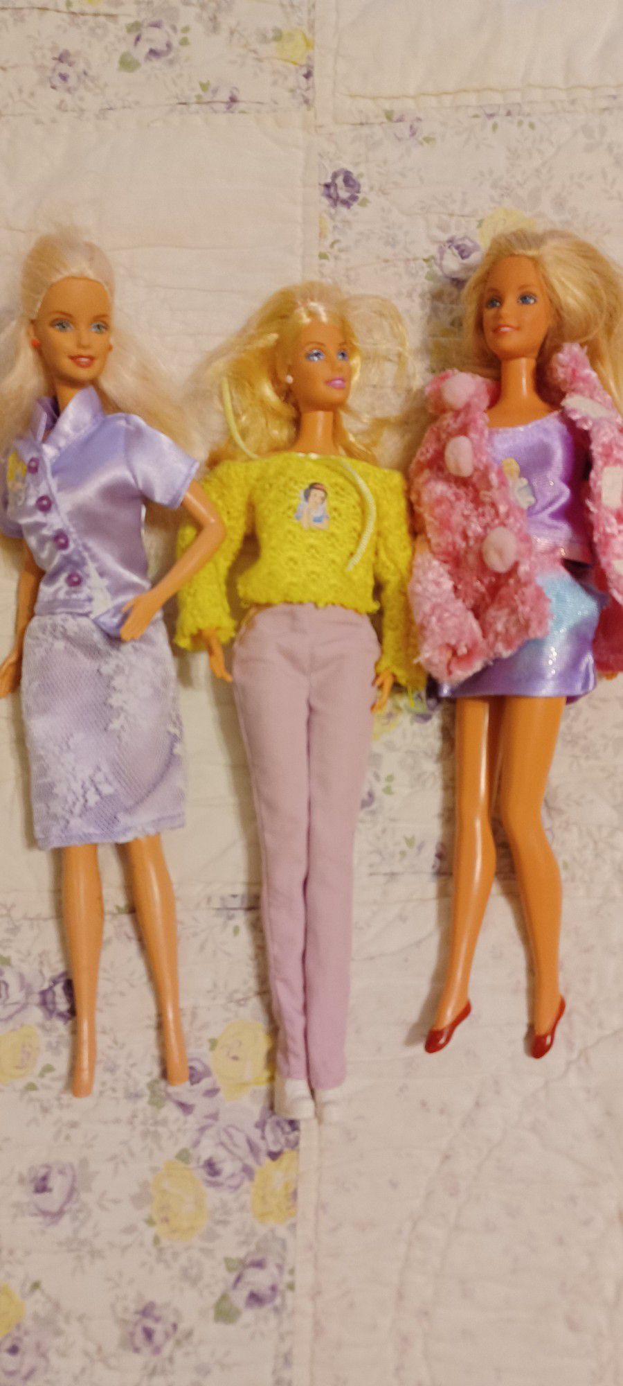 3 Vintage Barbie Dolls
