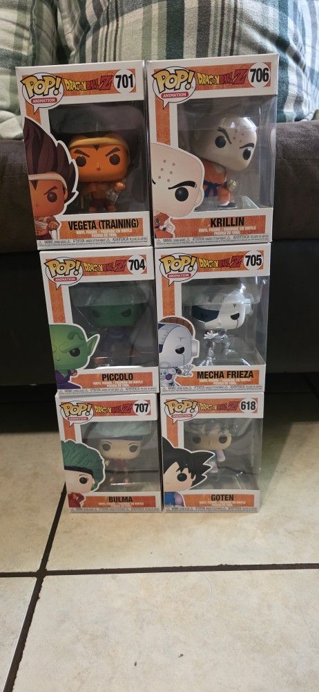 Funko Pop Lot 6 Out Of 8