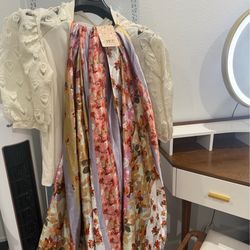 New women XL blouse and skirt