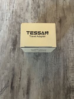 **BRAND NEW** TESSAN Universal Travel Adapter, For 6 Devices, 3 USB C, 2 USB A Ports, 1 Outlet Wall Charger for Europe UK EU AUS (Type C/G/A/I), Color