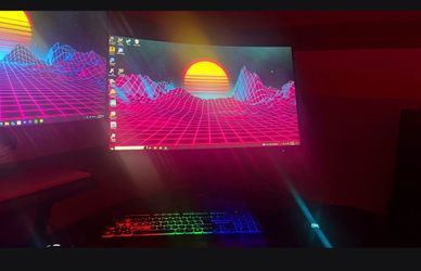 Pc bundle two monitors one pc