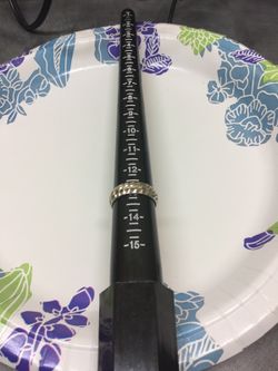 Diamond Cut Wedding Ring