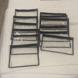 Clear organizing packs 