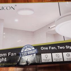 Bathroom Fan with Light