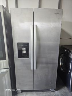Whirlpool Stainless Steel Side By Side Refrigerator ICE MAKER NOT WORKING
