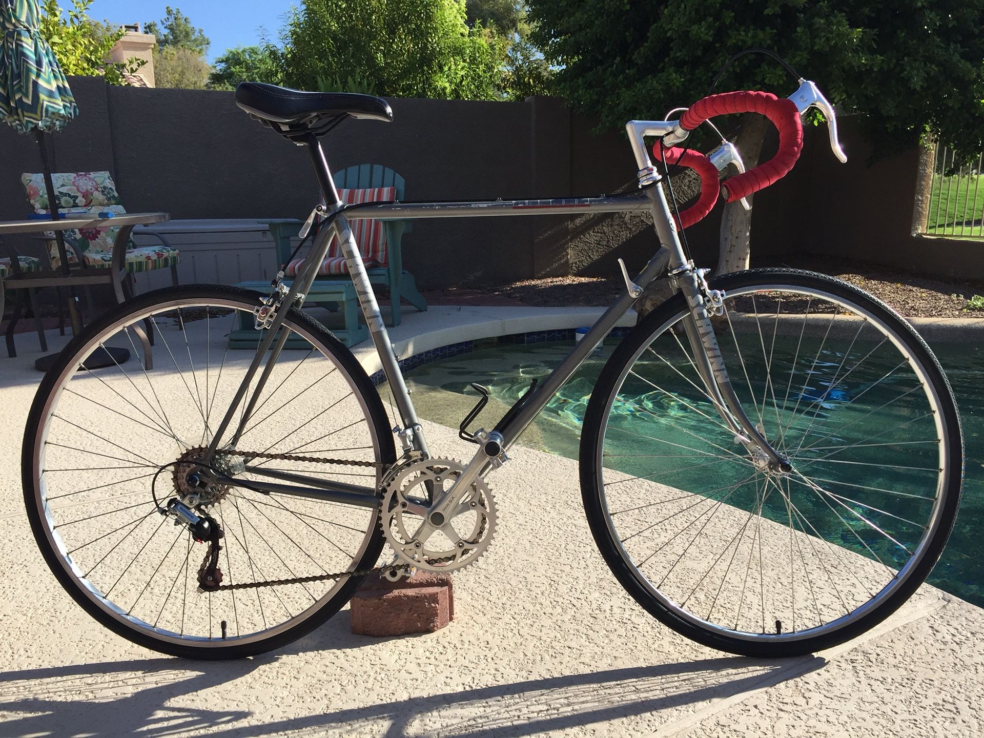 Vintage 1986 Schwinn PRELUDE 12-Speed Road Bike- Gunmetal Gray Color - CLEAN!