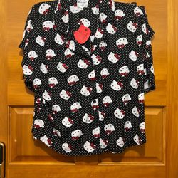 Hello Kitty Pajama Short Set Size Xlarge New