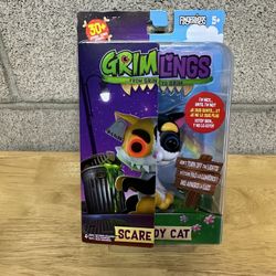 Grimlings - Cat - Interactive Animal Toy - By Fingerlings