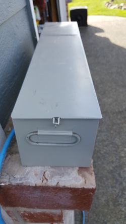 Safety deposit box, box