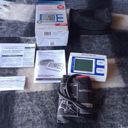Blood Pressure Monitor Kit Intelligent Inflation Smart Heart *NEW*