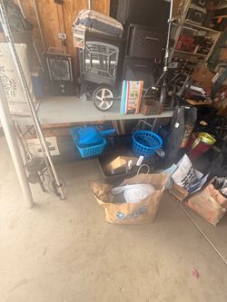 Camping lot everything I’m pictures tables too