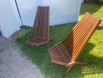 Melino Folding Wooden Chairs