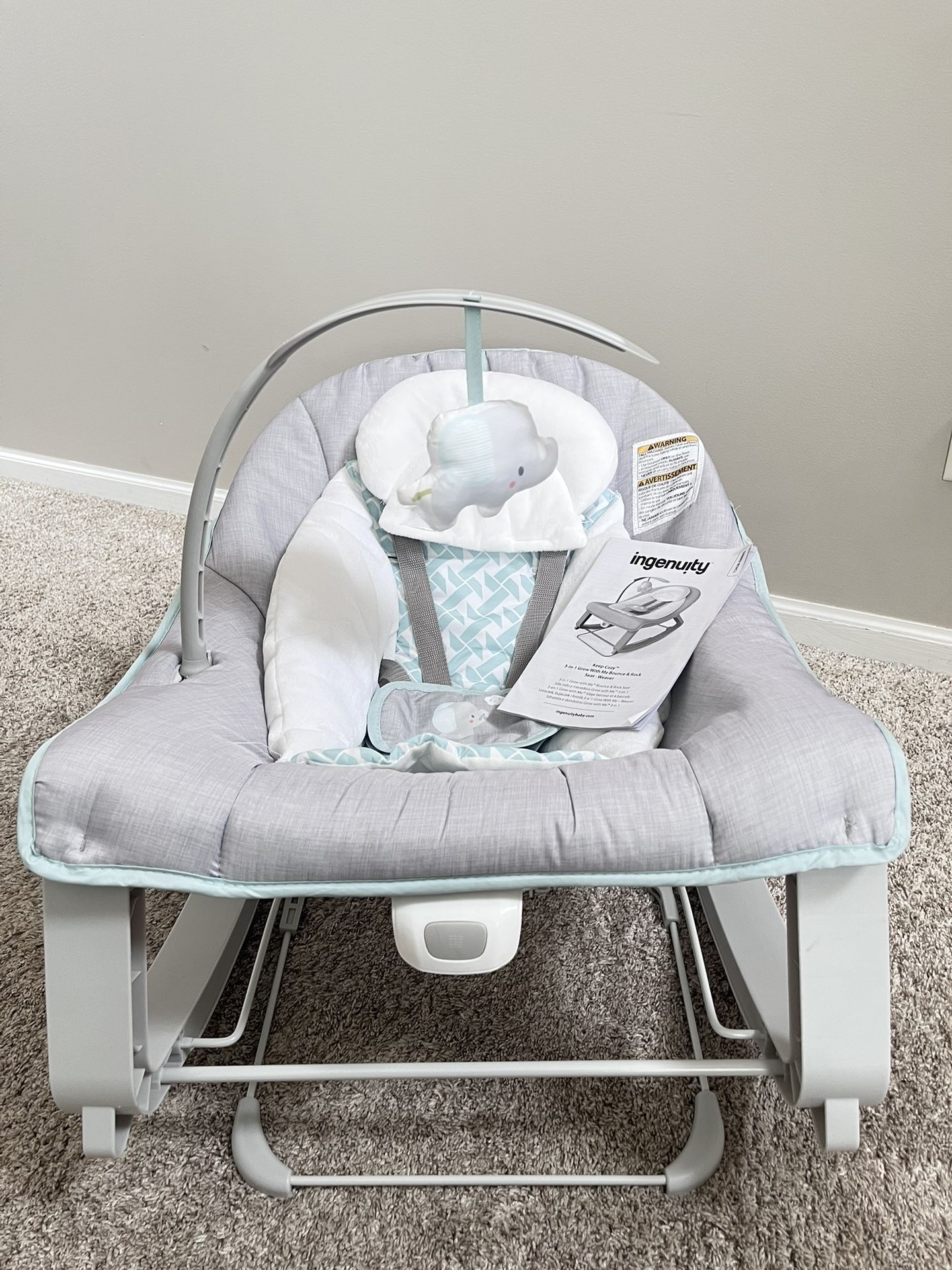 Ingenuity 3 In 1 Bounce & Rock Seat