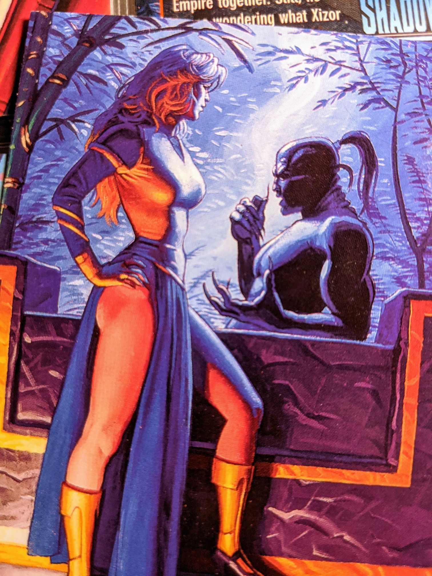 1996 Topps Finest Shadows of the Empire Cards