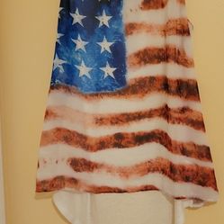Womens 4th of july shirt size Large 