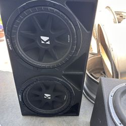 2 12’ Speakers 