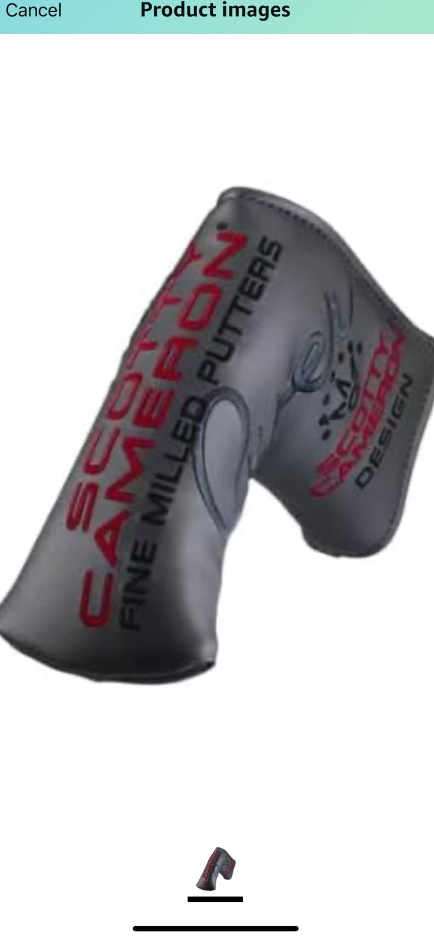 Scotty Camron Putter Cover