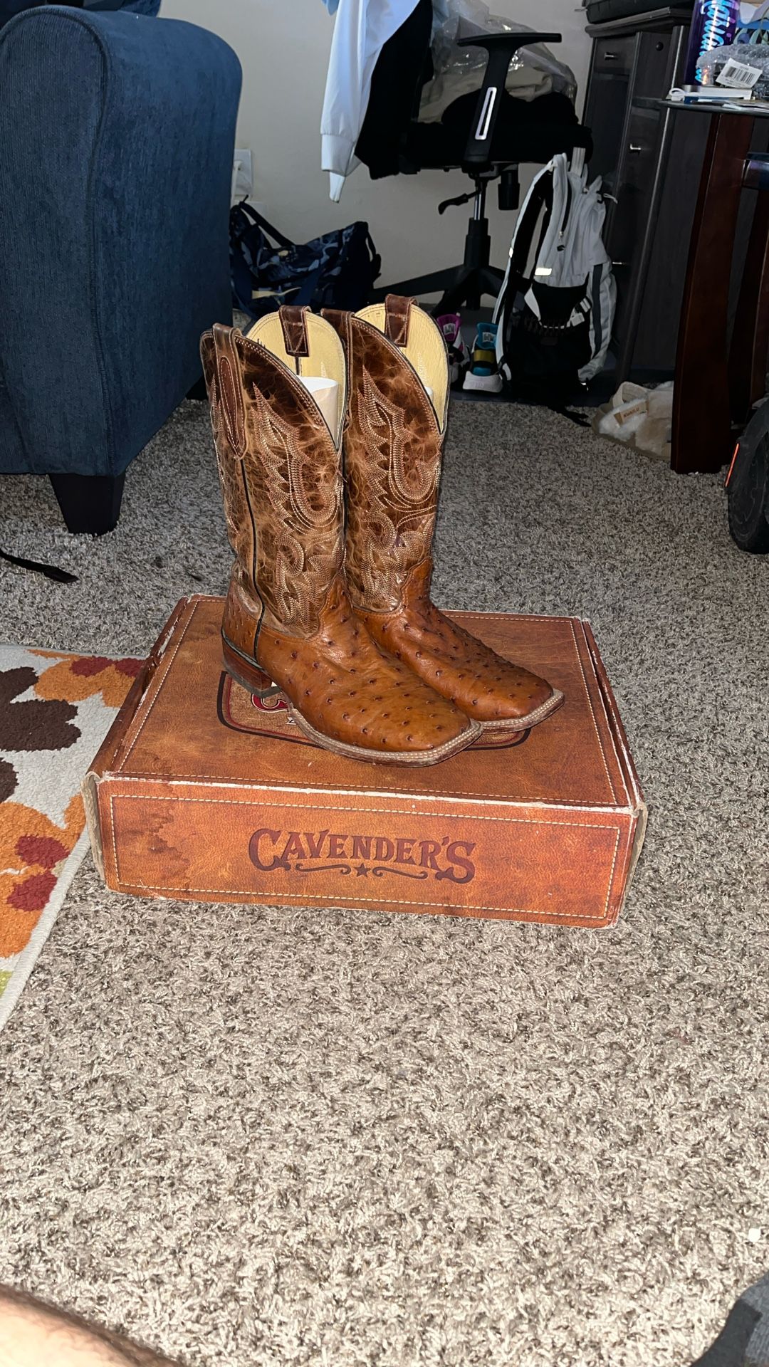 Cavender’s Ostrich Boots