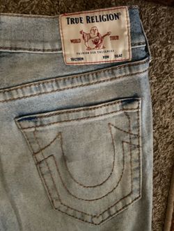 True Religion Light Wash Denim Jeans