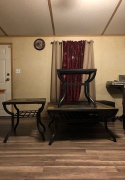 Three stone tablet tables