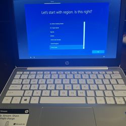 Hp stream laptop Windows 10