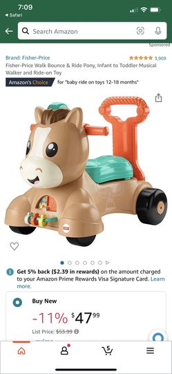 Fisher Price Bounce Walker