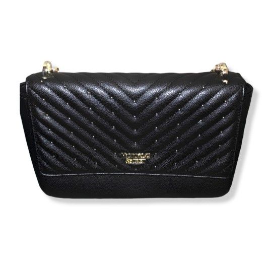 Shipping Only! VS Studded V-Quilt Bond Street Shoulder Bag 