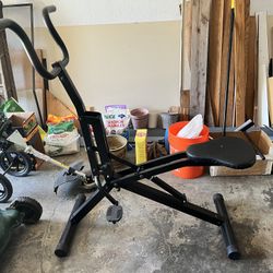 Upright Row N Ride Exercise Machine