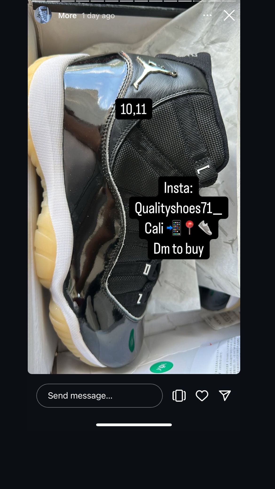Jordan 11 Black