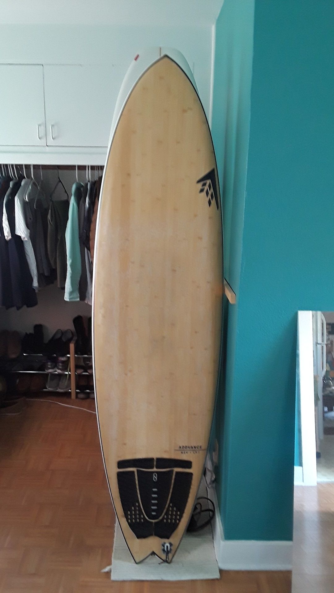 7'2" Firewire Addvance Surfboard
