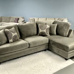 Plush Sectional