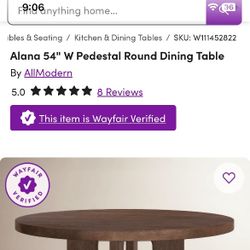 NEW Kitchen Table